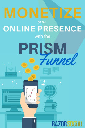 Monetize Your Online Presence with the PRISM Funnel