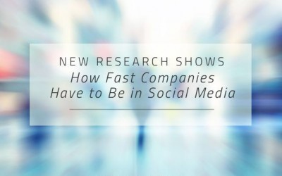 New Research Shows How Fast Companies Have to Be in Social Media