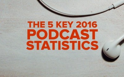 The 5 Key 2016 Podcast Statistics