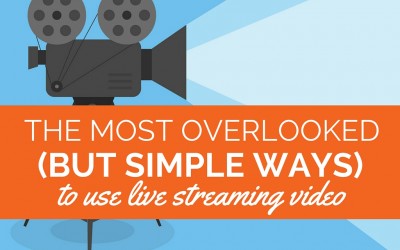 The Most Overlooked (But Simple) Ways to Use Live Streaming Video